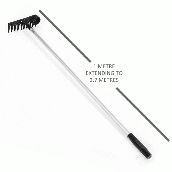 MASTERS EXTENDING GOLF BUNKER RAKE / BALL RETRIEVER 3 MASTERS EXTENDING GOLF BUNKER RAKE / BALL RETRIEVER - Image 3