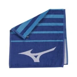 MIZUNO RB TOUR GOLF TOWEL – BLUE / WHITE