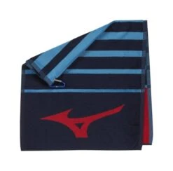 MIZUNO RB TOUR GOLF TOWEL – NAVY / RED