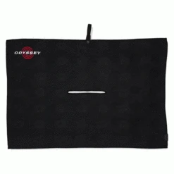 ODYSSEY 2023 GOLF TOWEL – BLACK
