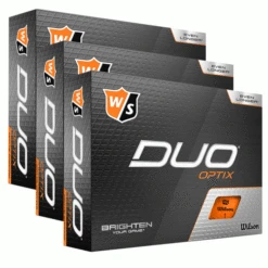 WILSON STAFF DUO OPTIX GOLF BALLS – ORANGE / 3 FOR 2