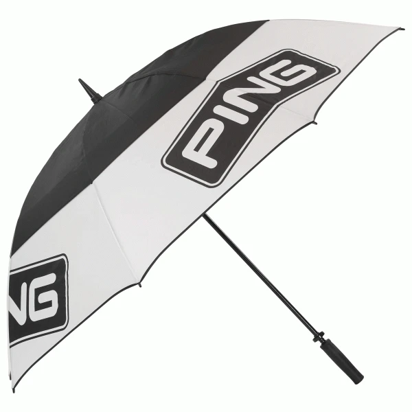 PING 68″ TOUR DOUBLE CANOPY GOLF UMBRELLA 1 PING 68″ TOUR DOUBLE CANOPY GOLF UMBRELLA