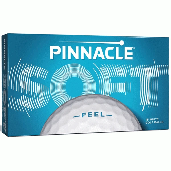 PINNACLE SOFT FEEL GOLF BALLS – WHITE 15 BALL PACK 1 PINNACLE SOFT FEEL GOLF BALLS – WHITE 15 BALL PACK