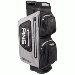 PING PIONEER MONSOON GOLF CART BAG – GREY / BLACK / WHITE