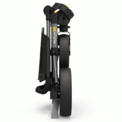 POWAKADDY DLX LITE FF GOLF PUSH CART – GUN METAL / YELLOW +FREE UMBRELLA HOLDER -Golf Sale Store PKFFY4 600x600 1