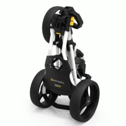 POWAKADDY TWINLINE 5 GOLF PUSH CART – GLOSS WHITE