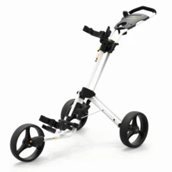 POWAKADDY TWINLINE 5 GOLF PUSH CART – GLOSS WHITE -Golf Sale Store PKTWW6 600x600 1