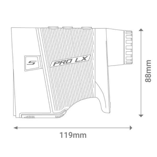 SHOT SCOPE PRO LX LASER RANGEFINDER – BLUE 18 SHOT SCOPE PRO LX LASER RANGEFINDER – BLUE - Image 18