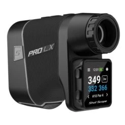 SHOT SCOPE PRO LX+ LASER RANGEFINDER / GOLF GPS / SHOT TRACKER – GREY