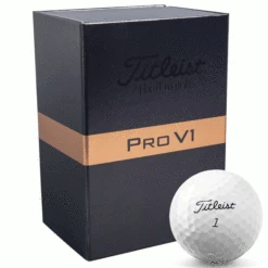 TITLEIST PRO V1 GOLF BALLS – WHITE – DOUBLE DOZEN GIFT BOX