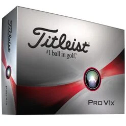 TITLEIST PRO V1x HIGH NUMBER GOLF BALLS 2023 – WHITE