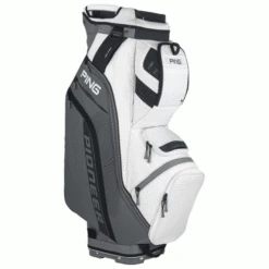 PING PIONEER 214 GOLF CART BAG – GREY / WHITE