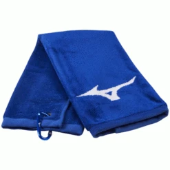 MIZUNO 2023 TRI-FOLD RB GOLF TOWEL – BLUE / WHITE