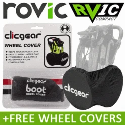 CLICGEAR ROVIC RV1C GOLF PUSH TROLLEY – CHARCOAL -Golf Sale Store ROVICFREE2 5 600x600 1