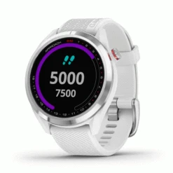 GARMIN APPROACH S42 GOLF GPS WATCH – WHITE -Golf Sale Store S42W3 600x600 1