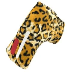 SEEMORE BLADED CHEETAH PRINT PUTTER COVER / LTD EDITION / BROWN CHEETAH
