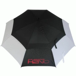 SUN MOUNTAIN H2NO 68″ UMBRELLA – BLACK / WHITE
