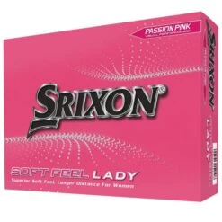 SRIXON 2023 SOFT FEEL LADY GOLF BALLS – PASSION PINK