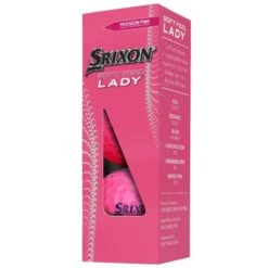 SRIXON 2023 SOFT FEEL LADY GOLF BALLS – PASSION PINK -Golf Sale Store SOFT FEEL LADY SLEEVE PASSION PINK 600x600 1