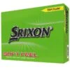 SRIXON 2023 SOFT FEEL GOLF BALLS – TOUR YELLOW