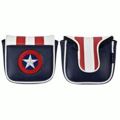 PRG ORIGINAL PREMIUM SPIDER GOLF PUTTER HEADCOVER / LTD EDITION / CAPTAIN AMERICA