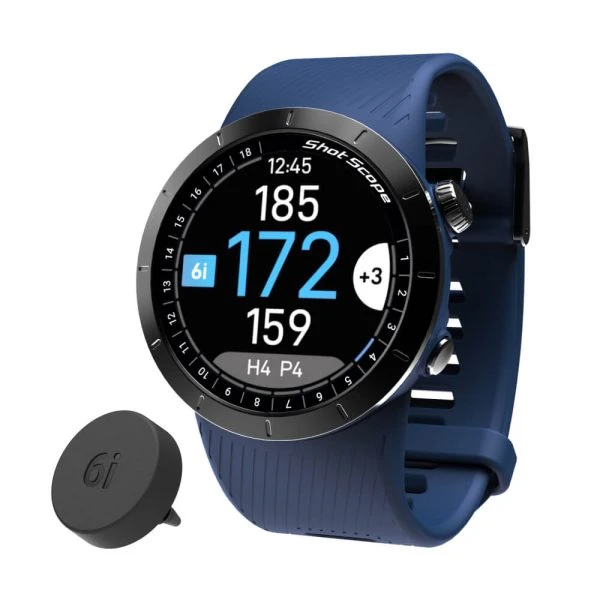 SHOT SCOPE X5 GOLF WATCH / GAME TRACKER – MIDNIGHT BLUE – PREORDER EARLY APRIL 1 SHOT SCOPE X5 GOLF WATCH / GAME TRACKER – MIDNIGHT BLUE – PREORDER EARLY APRIL