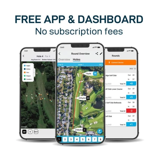 SHOT SCOPE X5 GOLF WATCH / GAME TRACKER – MIDNIGHT BLUE – PREORDER EARLY APRIL 13 SHOT SCOPE X5 GOLF WATCH / GAME TRACKER – MIDNIGHT BLUE – PREORDER EARLY APRIL - Image 13