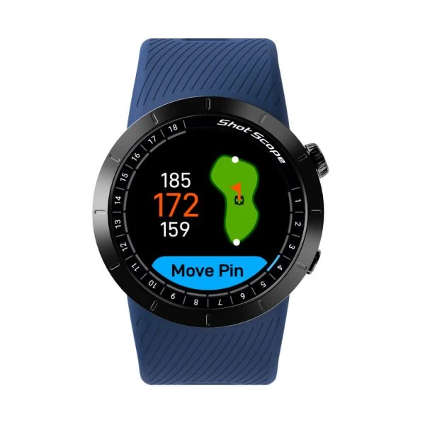 SHOT SCOPE X5 GOLF WATCH / GAME TRACKER – MIDNIGHT BLUE – PREORDER EARLY APRIL 5 SHOT SCOPE X5 GOLF WATCH / GAME TRACKER – MIDNIGHT BLUE – PREORDER EARLY APRIL - Image 5