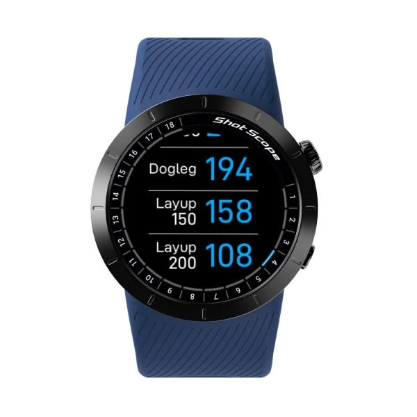 SHOT SCOPE X5 GOLF WATCH / GAME TRACKER – MIDNIGHT BLUE – PREORDER EARLY APRIL 6 SHOT SCOPE X5 GOLF WATCH / GAME TRACKER – MIDNIGHT BLUE – PREORDER EARLY APRIL - Image 6