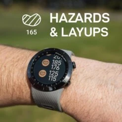 SHOT SCOPE X5 GOLF WATCH / GAME TRACKER – GREY – PREORDER EARLY APRIL -Golf Sale Store SS X5 WAT GRY 8 600x600 1