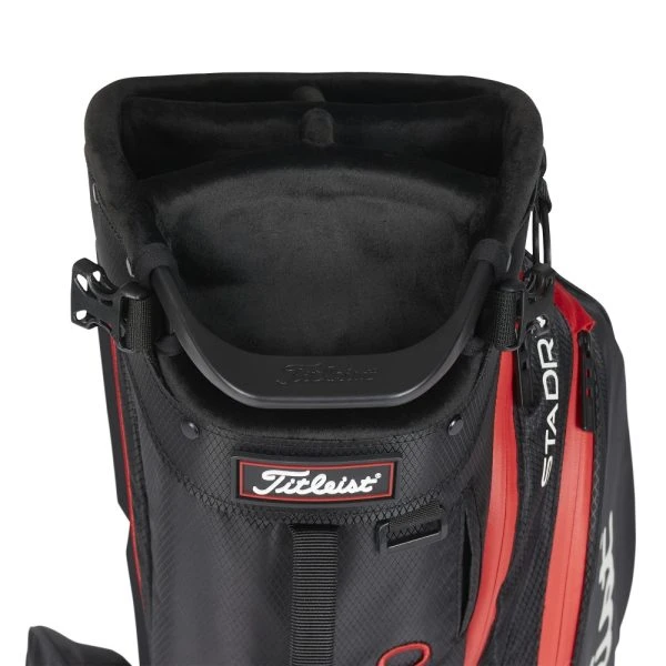 TITLEIST PLAYERS 5 STADRY STAND BAG – BLACK / RED 5 TITLEIST PLAYERS 5 STADRY STAND BAG – BLACK / RED - Image 5