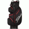 TITLEIST STADRY 14 GOLF CART BAG – BLACK / RED