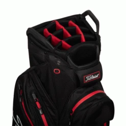 TITLEIST STADRY 14 GOLF CART BAG – BLACK / RED -Golf Sale Store STADRYCART14 BLACKRED2 600x600 1