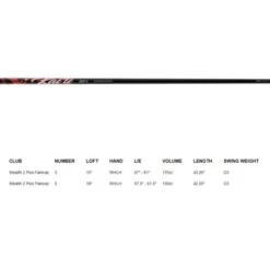 TAYLORMADE 2023 STEALTH 2 PLUS+ FAIRWAY -Golf Sale Store STEALTH2PLUSFAIRWAYSPEC 600x600 1