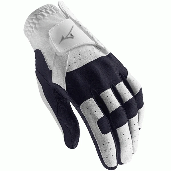 MIZUNO STRETCH FIT GOLF GLOVE – WHITE / NAVY 1 MIZUNO STRETCH FIT GOLF GLOVE – WHITE / NAVY