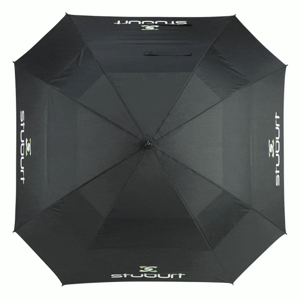 STUBURT ENDURANCE 66″ VENTED GOLF UMBRELLA – BLACK 2 STUBURT ENDURANCE 66″ VENTED GOLF UMBRELLA – BLACK - Image 2