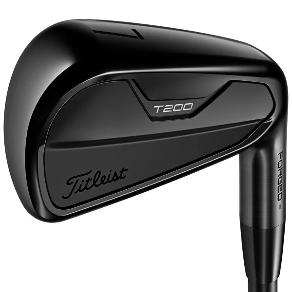 TITLEIST 2023 T200 JET BLACK IRONS / STEEL SHAFTS 2 TITLEIST 2023 T200 JET BLACK IRONS / STEEL SHAFTS - Image 2