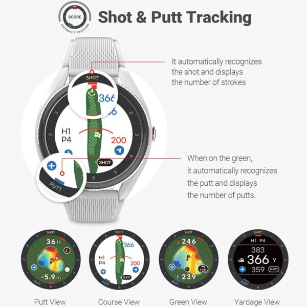 VOICE CADDIE T9 GOLF GPS SMART WATCH 6 VOICE CADDIE T9 GOLF GPS SMART WATCH - Image 6