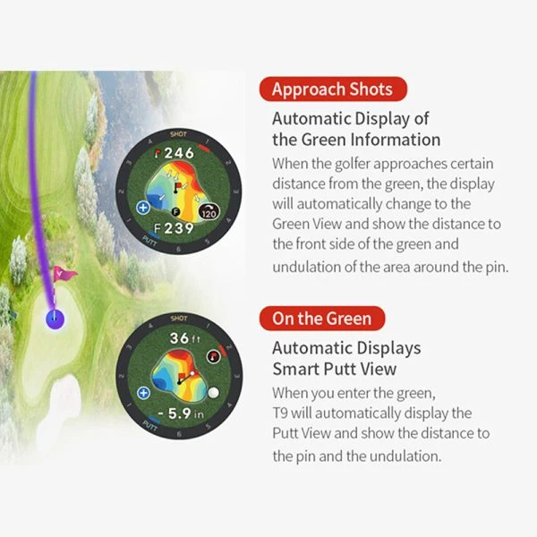 VOICE CADDIE T9 GOLF GPS SMART WATCH 8 VOICE CADDIE T9 GOLF GPS SMART WATCH - Image 8