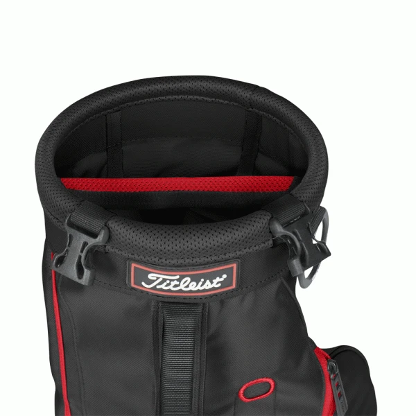 TITLEIST 2023 CARRY BAG – BLACK / RED 3 TITLEIST 2023 CARRY BAG – BLACK / RED - Image 3