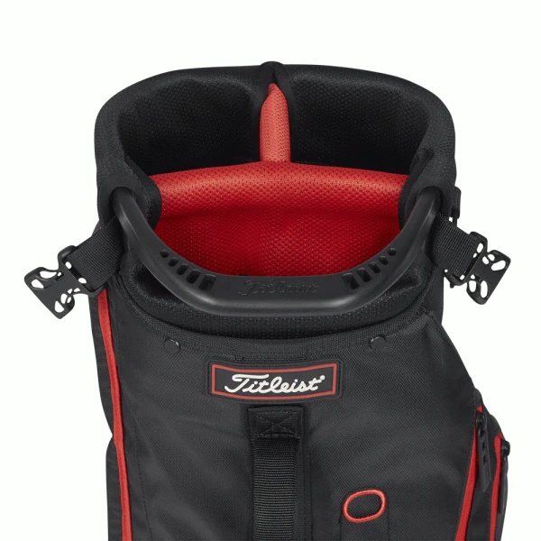 TITLEIST 2023 PREMIUM CARRY BAG – BLACK / RED 3 TITLEIST 2023 PREMIUM CARRY BAG – BLACK / RED - Image 3