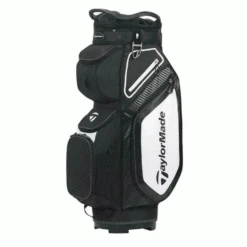 TAYLORMADE PRO SERIES 8.0 GOLF CART BAG – BLACK / WHITE