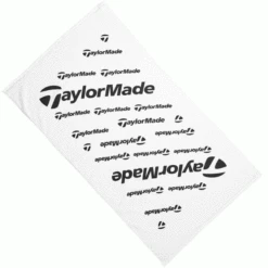 TAYLORMADE TOUR CART TOWEL – WHITE