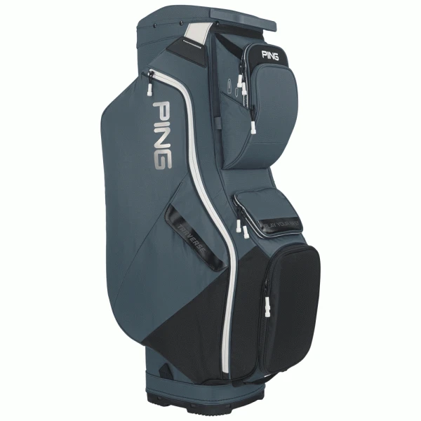PING TRAVERSE 214 GOLF CART BAG – SLATE / BLACK 1 PING TRAVERSE 214 GOLF CART BAG – SLATE / BLACK