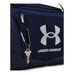 UA UNDENIABLE 5.0 SMALL DUFFLE BAG – NAVY -Golf Sale Store UA DUFFLE NAVY 5 600x600 1