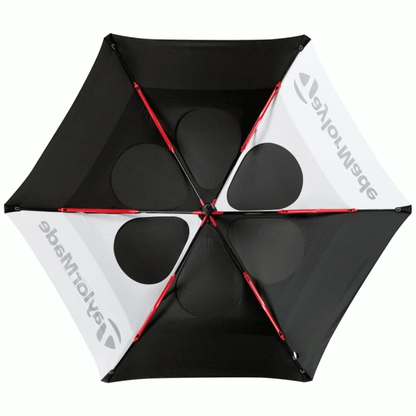 TAYLORMADE 68″ TOUR UMBRELLA – BLACK / WHITE 3 TAYLORMADE 68″ TOUR UMBRELLA – BLACK / WHITE - Image 3