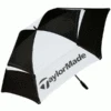 TAYLORMADE 68″ TOUR UMBRELLA – BLACK / WHITE