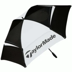 TAYLORMADE 68″ TOUR UMBRELLA – BLACK / WHITE