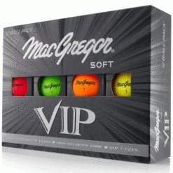 MACGREGOR SOFT VIP GOLF BALLS – MULTICOLOUR