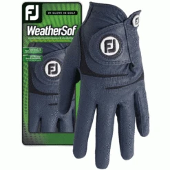 FOOTJOY WEATHERSOF LADIES ALL WEATHER GOLF GLOVE – NAVY -Golf Sale Store WEATHERSOF LADIES NAVY 600x600 1